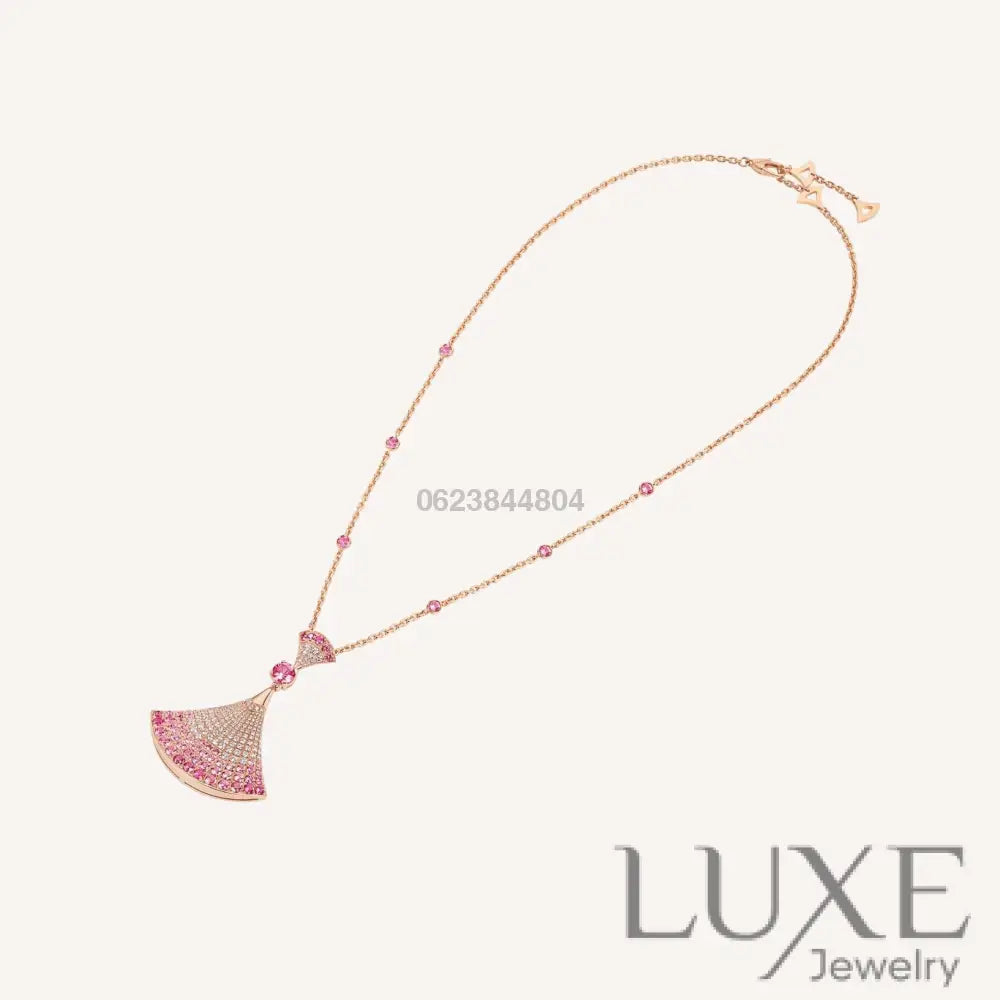 Collier Owatch ™️ DREAM NECKLACK DIAMOND PINK GOLD Pink Gold Necklaces