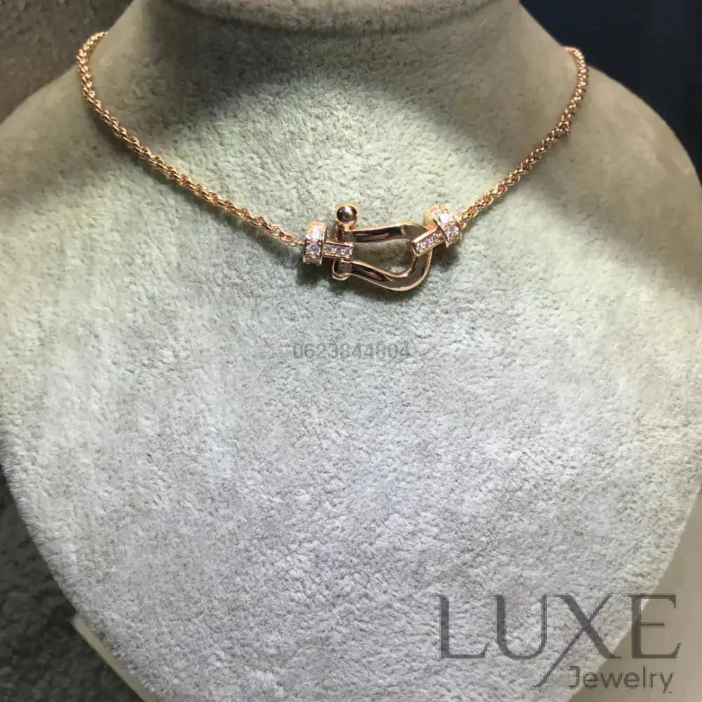 Collier Owatch ™️FORCE 10 DIAMOND NECKLACE Pink Gold Necklaces