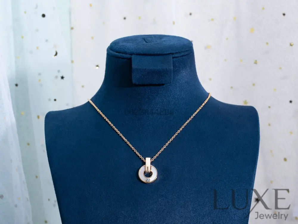 Collier Owatch ™️GARI NECKLACE PINK GOLD MOP Pink Gold Necklaces