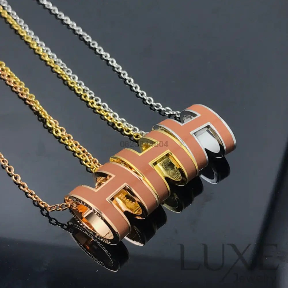 Collier Owatch ™️H NECKLACE BROWN Silver Necklaces
