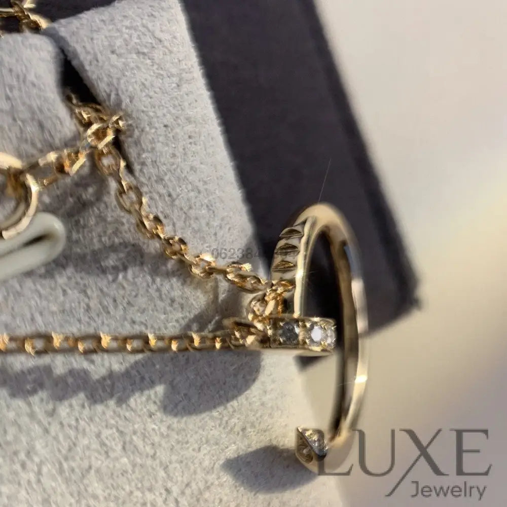 Collier Owatch ™️ JUSTE NECKLACE PINK GOLD Necklaces