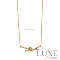 COLLIER TIFFANY & CO KNOT PENDENTIF-GOLD bague