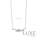 COLLIER TIFFANY & CO KNOT PENDENTIF WHITE GOLD bague
