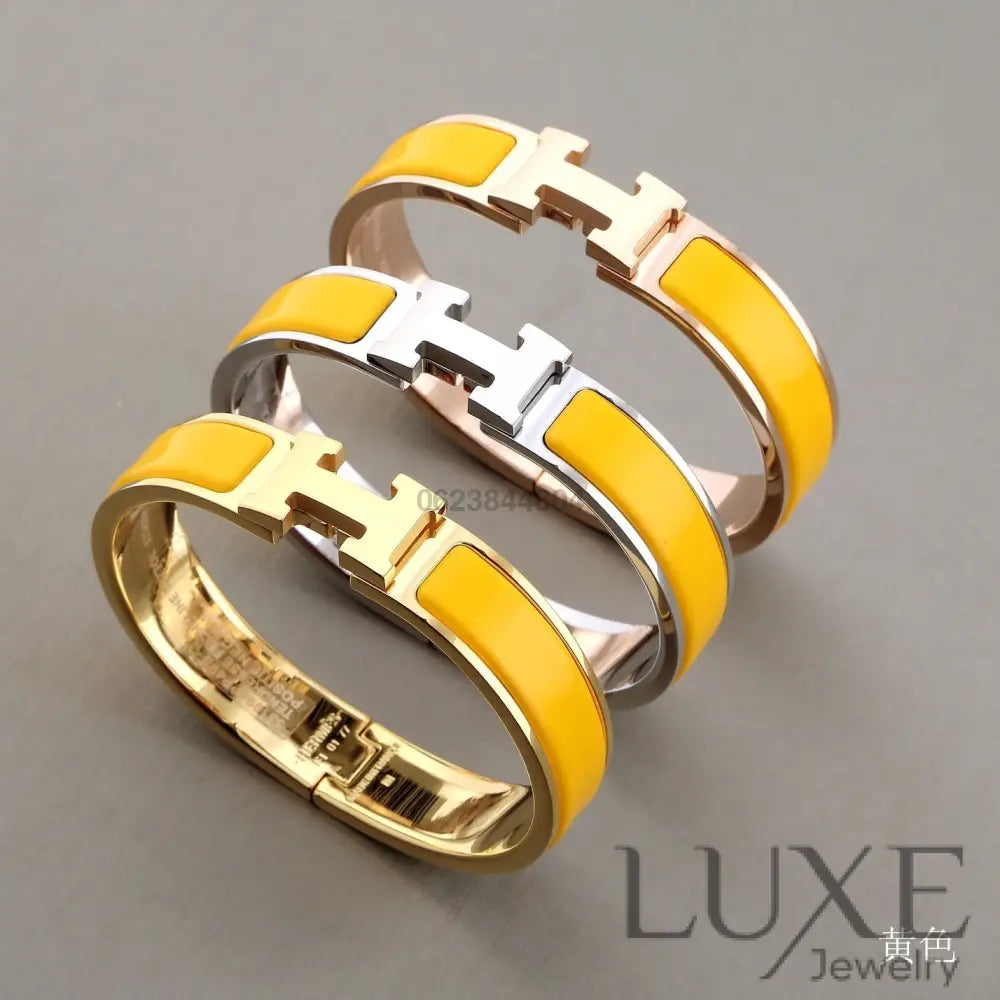 [Corallya™]H YELLOW BRACELET Bracelets