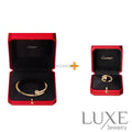 Ensemble de la collection « Juste un Clou » – bracelet et bague en diamants style classique Bracelet Cartier