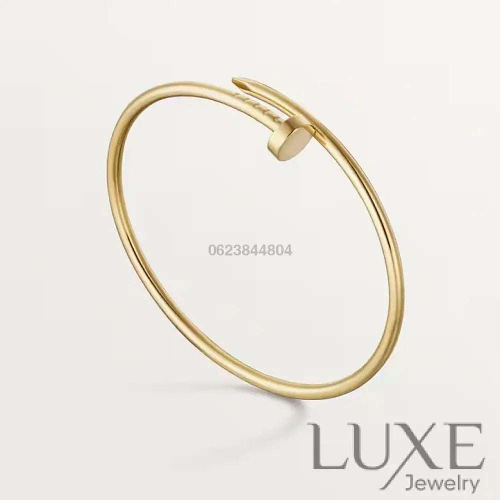 Ensemble de la collection « Juste un Clou » – bracelet et bague petit modèle Bracelet Cartier