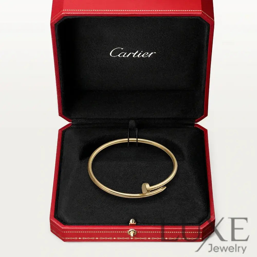 Ensemble de la collection « Juste un Clou » – bracelet et bague petit modèle Bracelet Cartier
