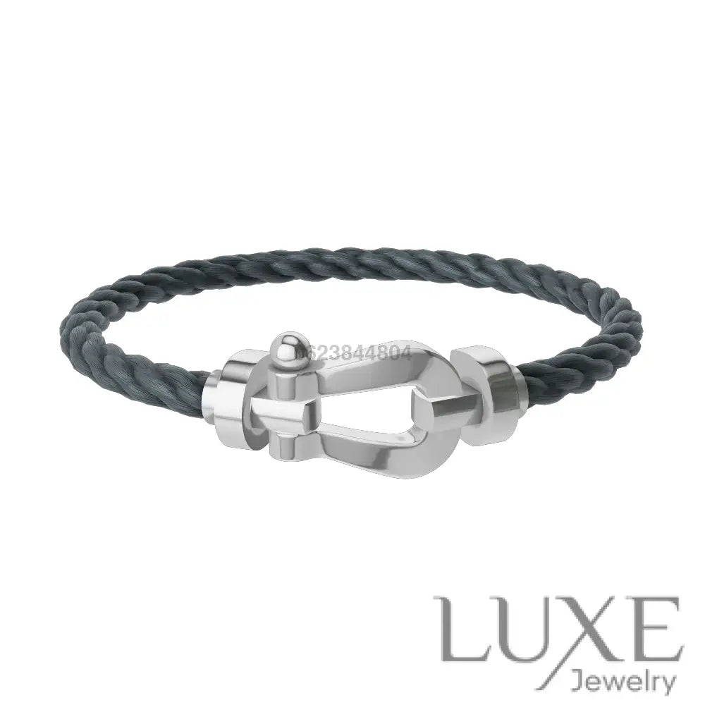 FRED FORCE GRAND MODÈLE GRIS WHITE GOLD