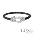 FRED FORCE GRAND MODÈLE NOIR WHITE GOLD