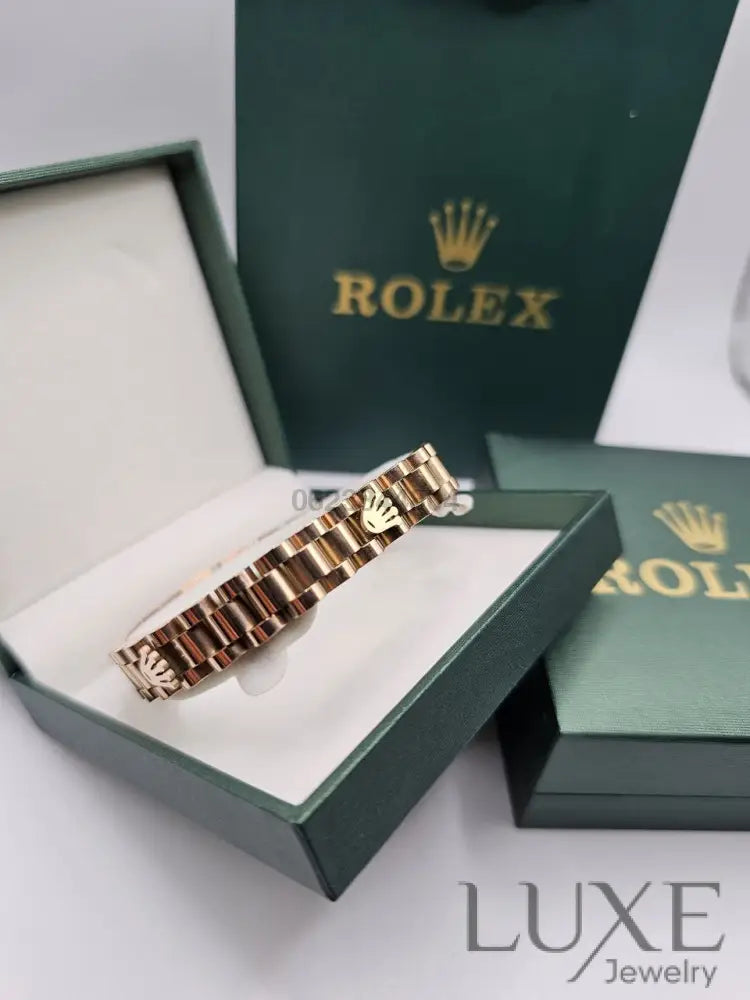 Gourmette de Luxe Pour Homme / H300420 full bronze bracelet homme