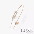 GOURMETTE MESSIKA BABY MOVE PAVÉ ROSE GOLD Bracelet Messika