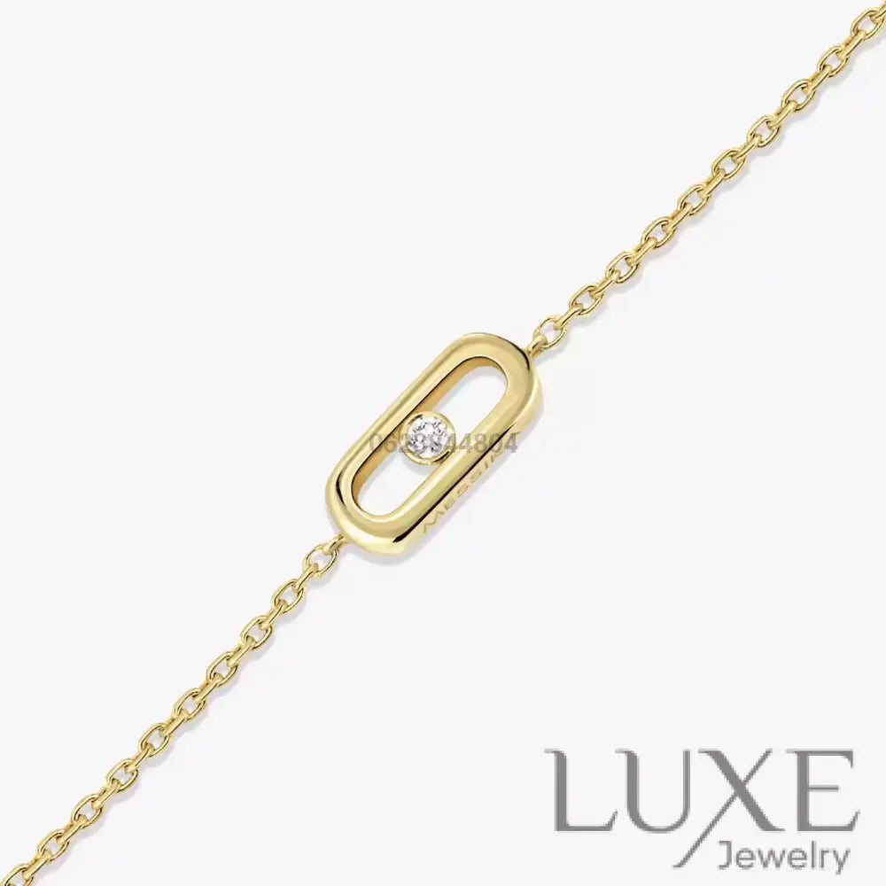 GOURMETTE MESSIKA CARE(S) GOLD Bracelet Messika