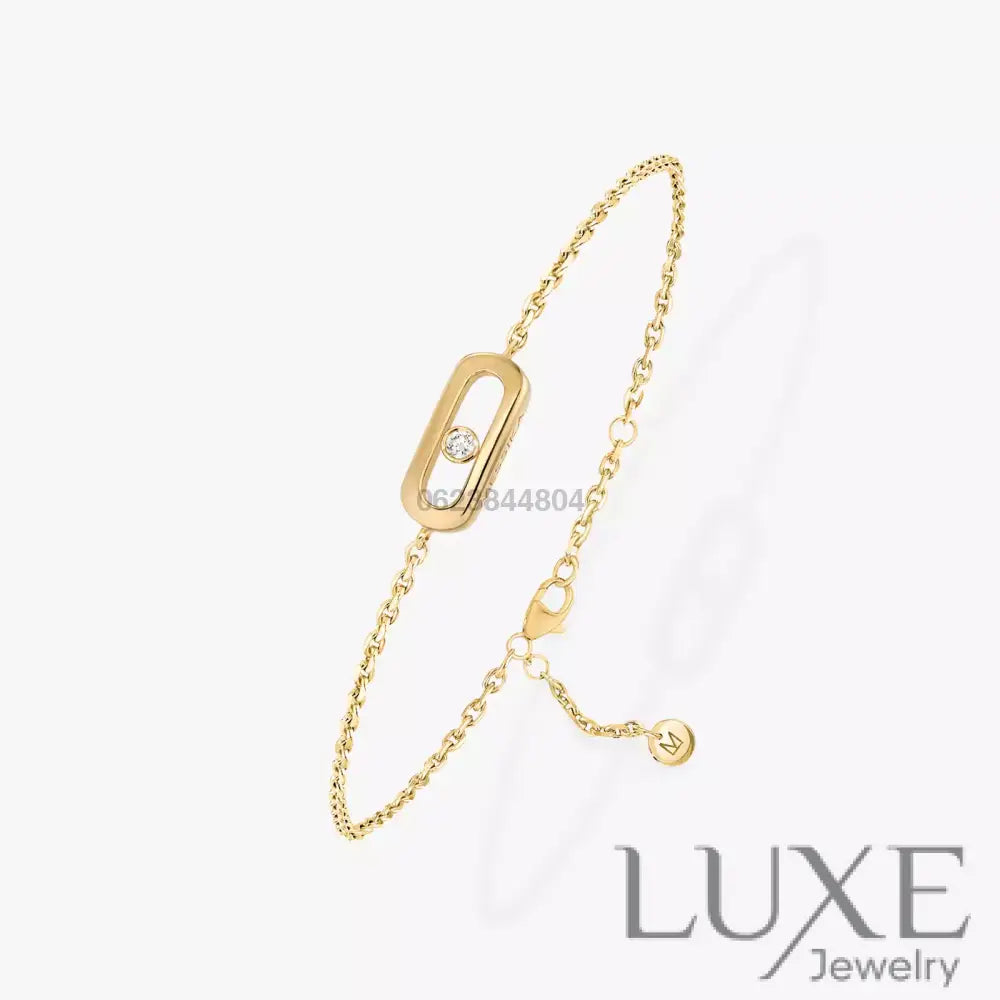 GOURMETTE MESSIKA CARE(S) GOLD Bracelet Messika