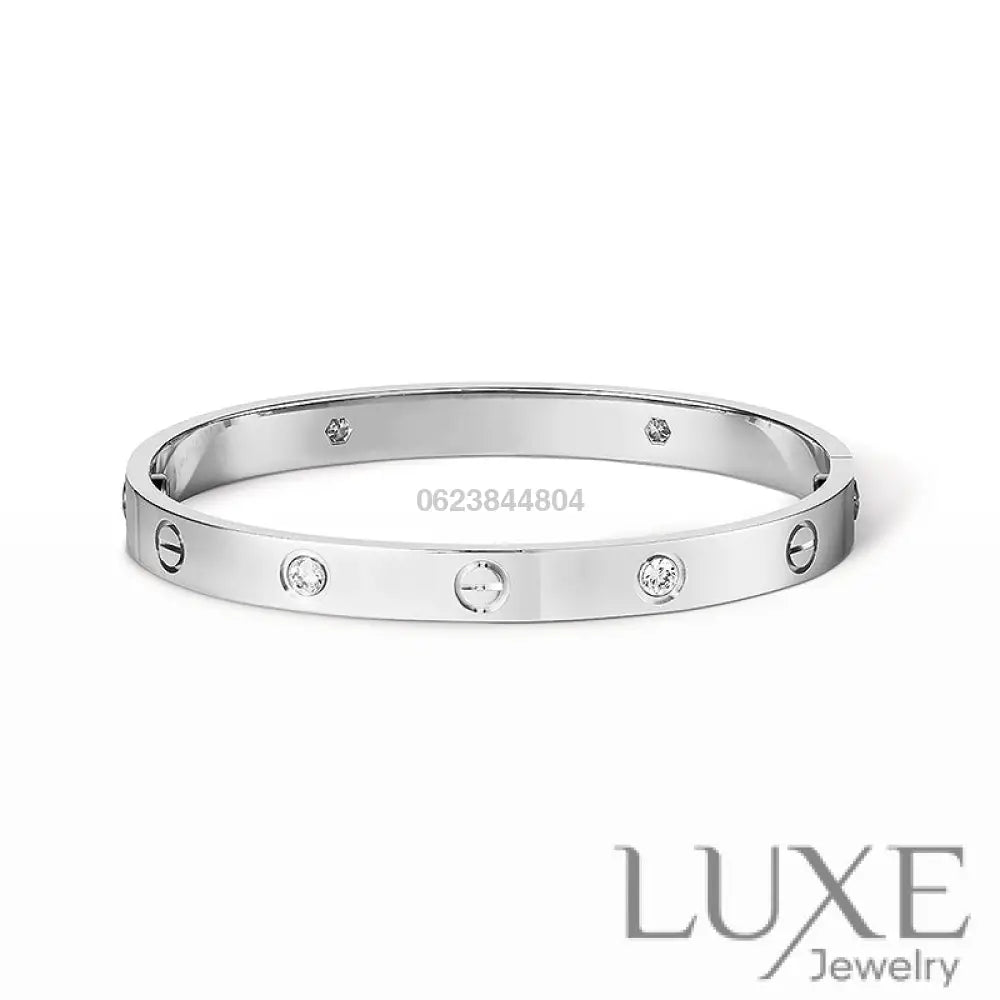 LOVE BRACELET 6.1MM 4 DIAMONDS Bracelets