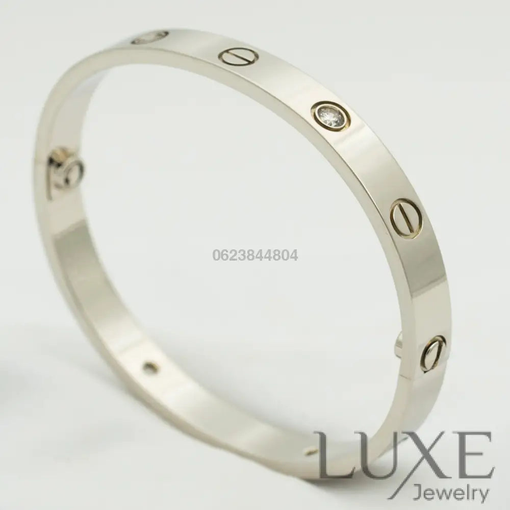 LOVE BRACELET 6.1MM 4 DIAMONDS Bracelets