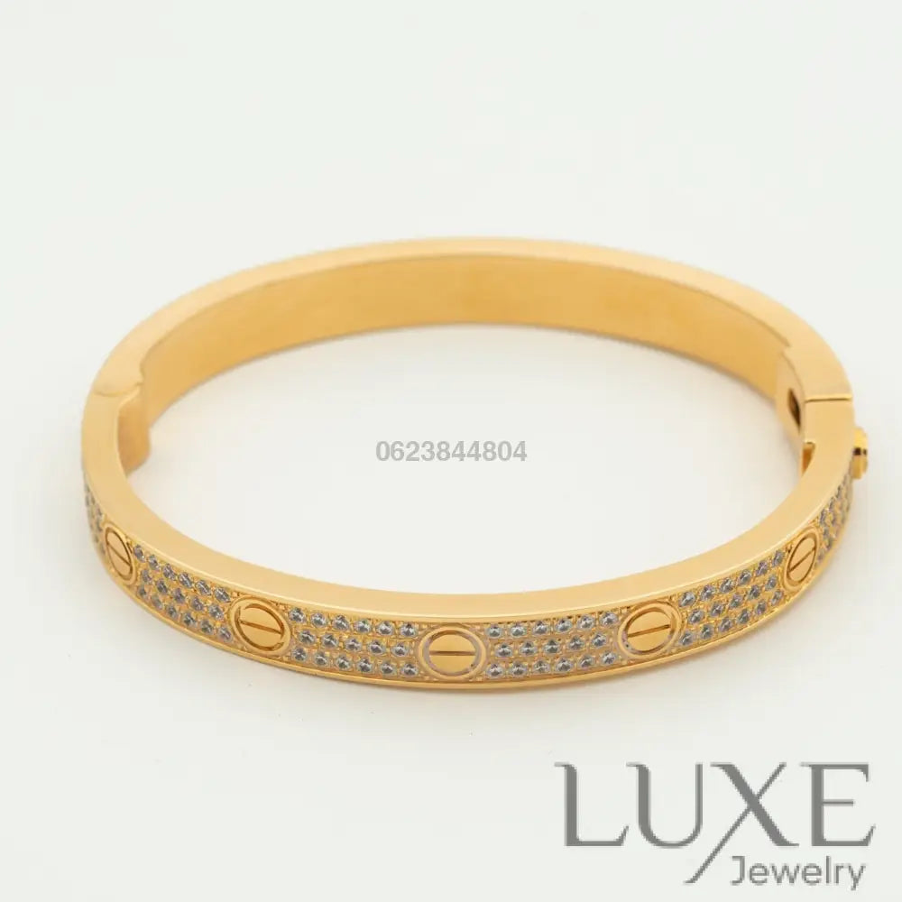 LOVE BRACELET 6.1MM DIAMOND-PAVED Bracelets