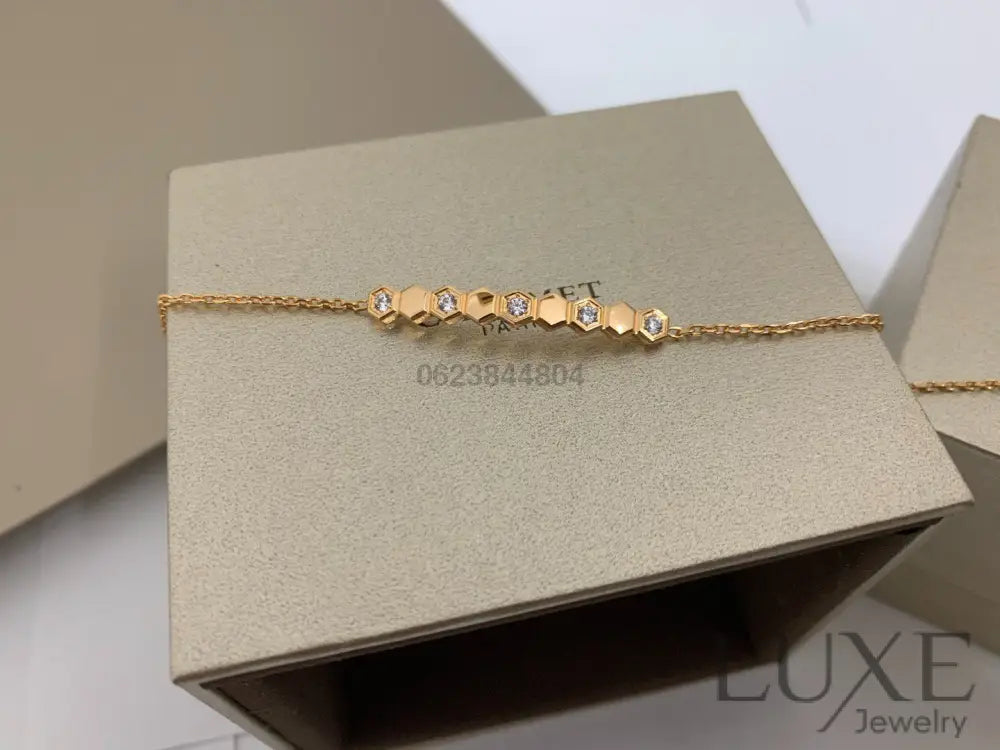OWATCH™️BEE LOVE BRACELET DIAMOND Gold Bracelets