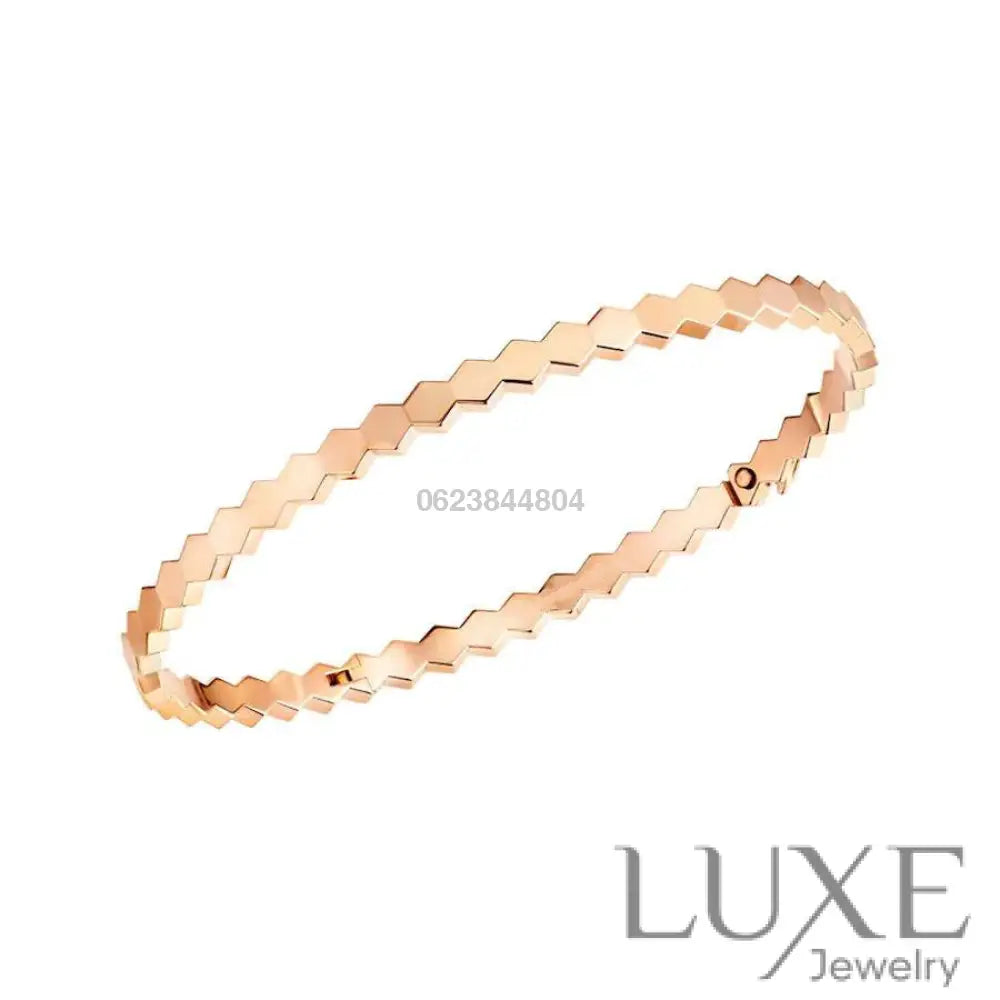 OWATCH™️BEE LOVE PINK GOLD BRACELET Pink Gold Bracelets