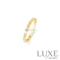 [owatch™]BEE LOVE RING GOLD DIAMOND Rings