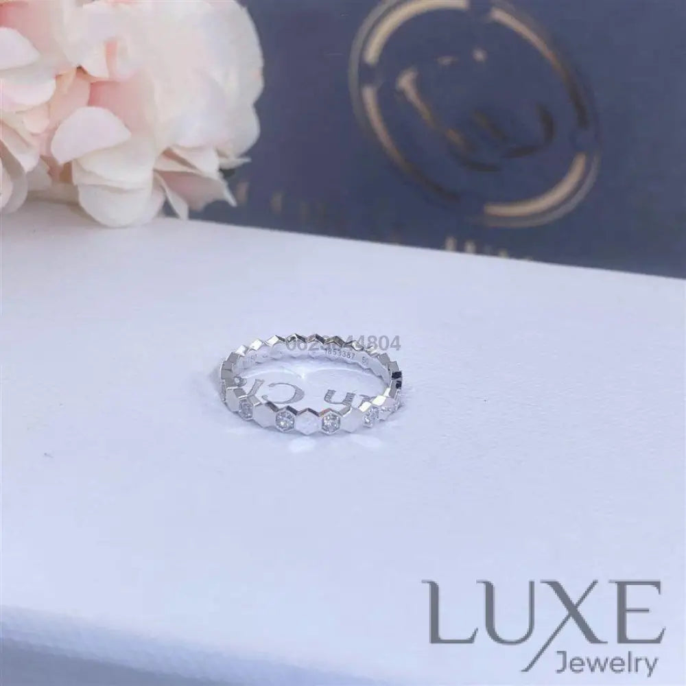 [owatch™]BEE LOVE RING SILVER DIAMOND Rings