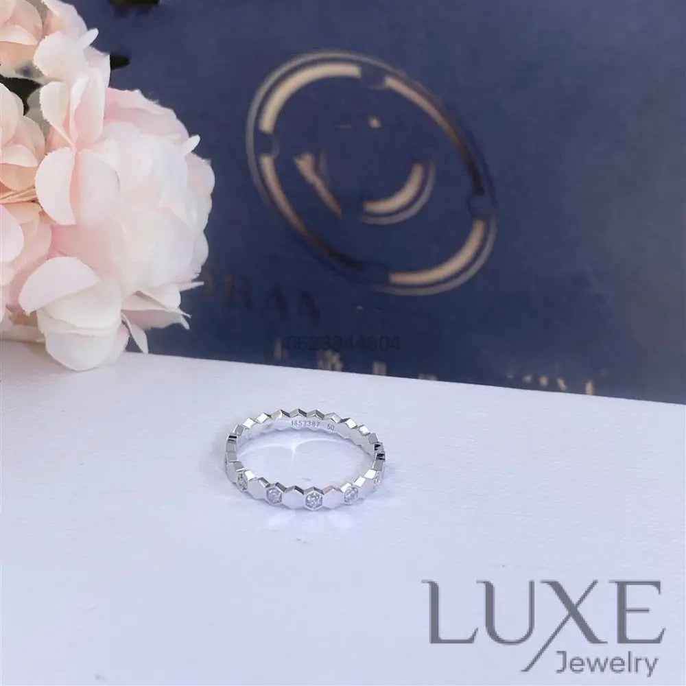 [owatch™]BEE LOVE RING SILVER DIAMOND Rings