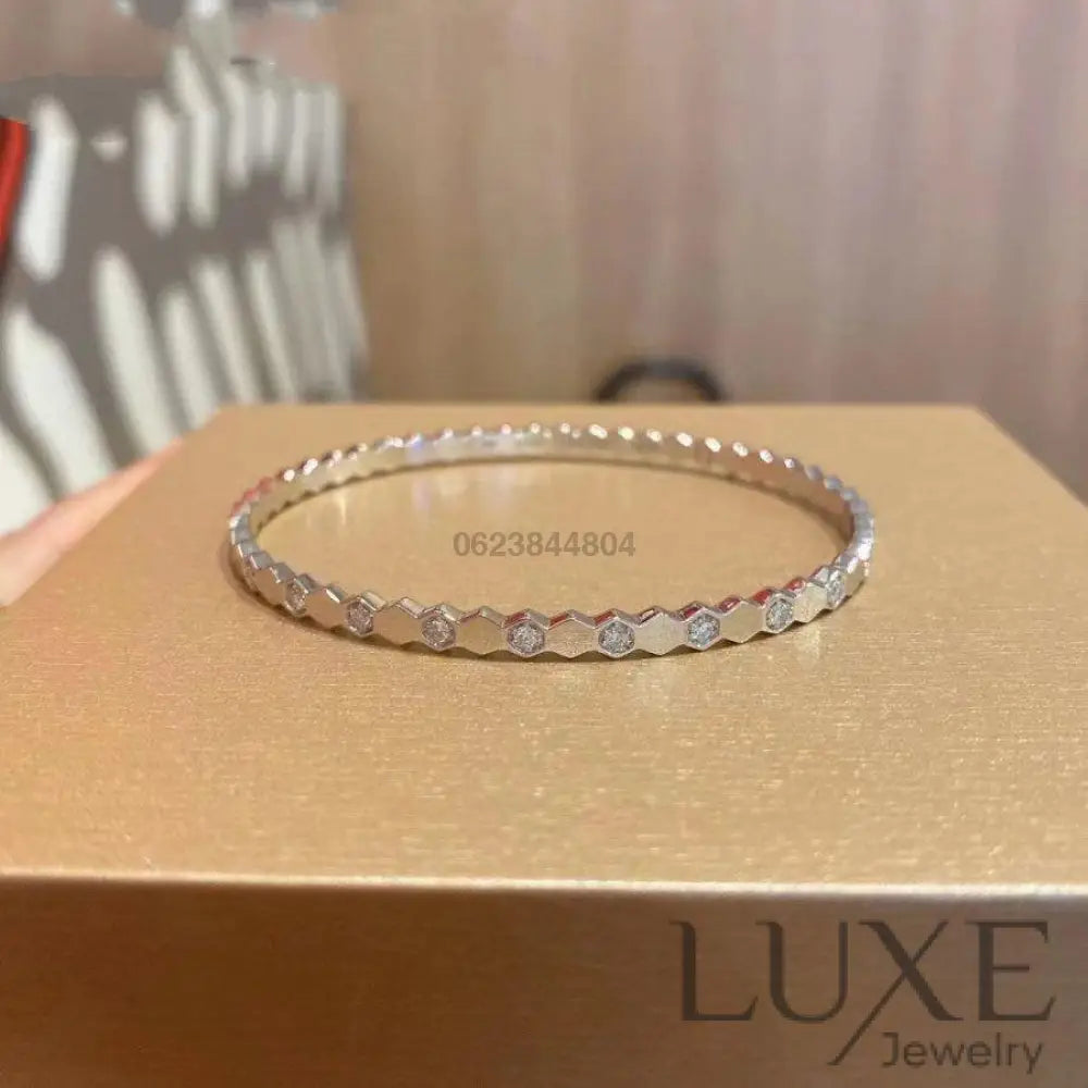 OWATCH™️BEE LOVE SILVER DIAMOND BRACELET Bracelets