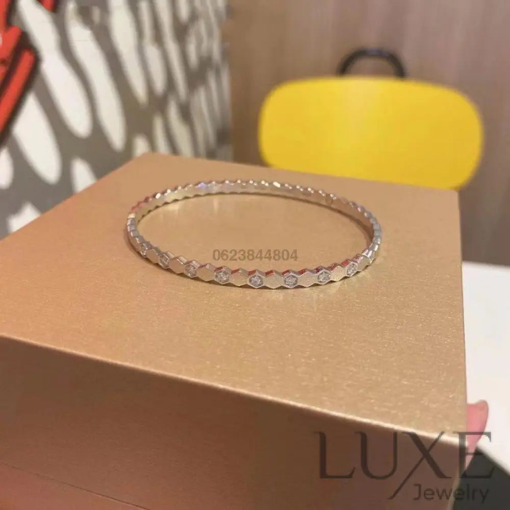 OWATCH™️BEE LOVE SILVER DIAMOND BRACELET Bracelets