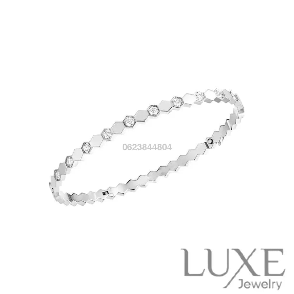 OWATCH™️BEE LOVE SILVER DIAMOND BRACELET Bracelets