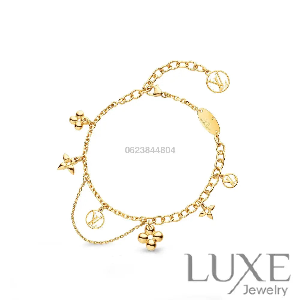 OWATCH™️BLOOMING PINK GOLD MOP BRACELET gold Bracelets
