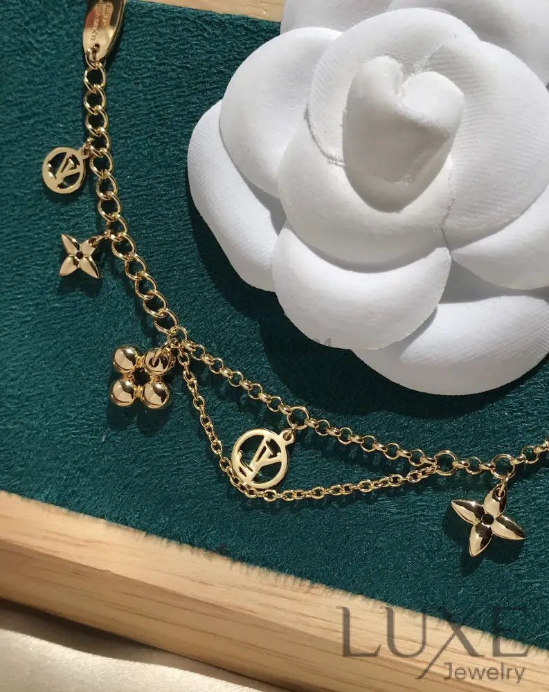 OWATCH™️BLOOMING PINK GOLD MOP BRACELET gold Bracelets