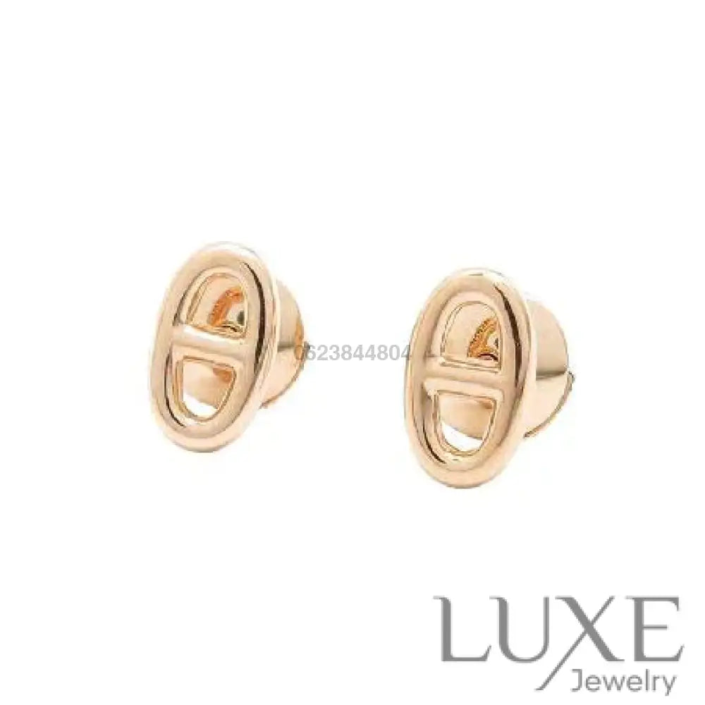 [Owatch™]CHAINE SMALL EARRINGS GOLD AND SILVER Earrings