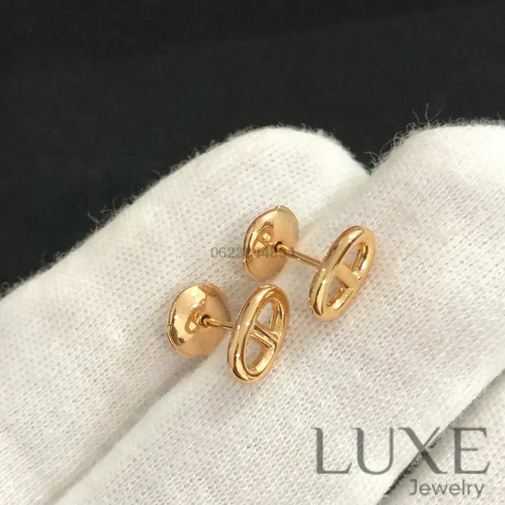 [Owatch™]CHAINE SMALL EARRINGS GOLD AND SILVER Earrings