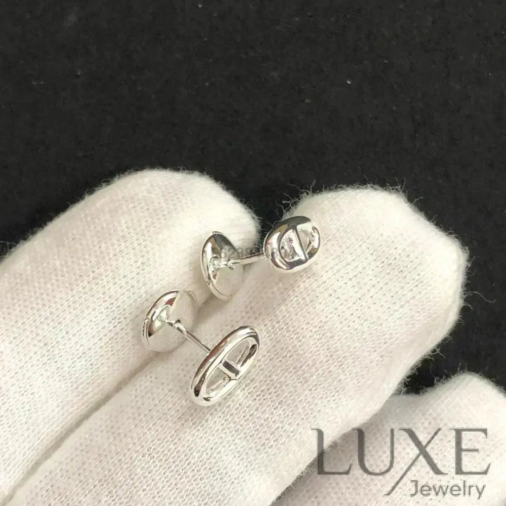 [Owatch™]CHAINE SMALL EARRINGS GOLD AND SILVER Earrings