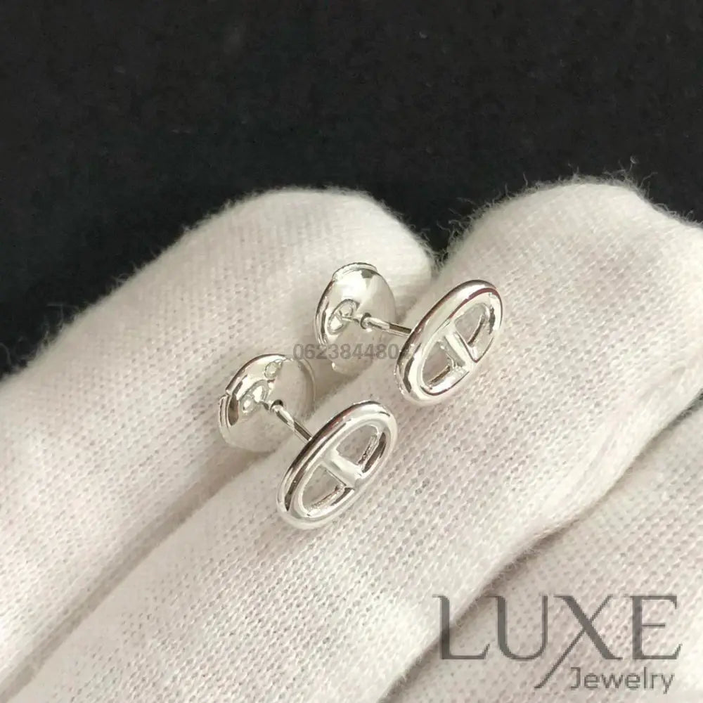[Owatch™]CHAINE SMALL EARRINGS GOLD AND SILVER Earrings