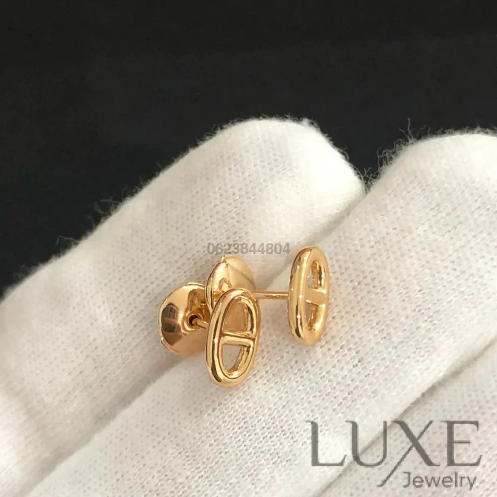 [Owatch™]CHAINE SMALL EARRINGS GOLD AND SILVER Earrings