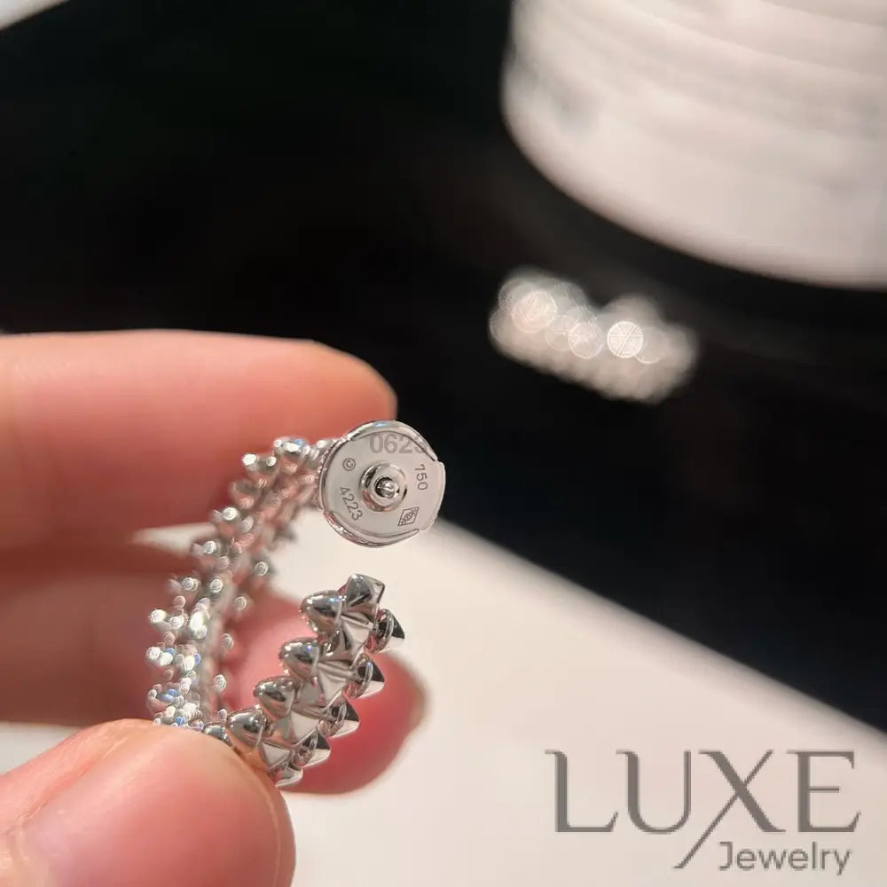 [Owatch™]CLASH EARRINGS Silver Earrings