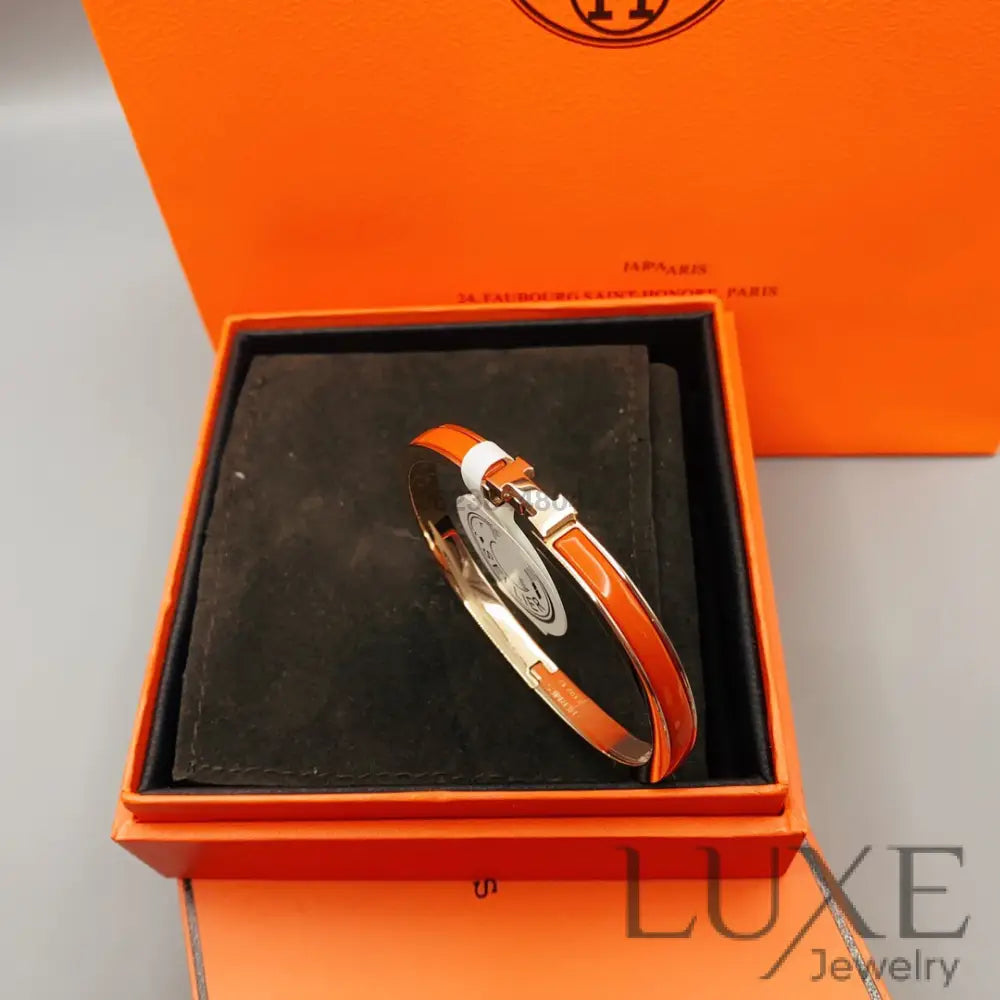 OWATCH™️CLASSIC HM CLIC RED 8MM ENAMEL BRACELET Bracelets