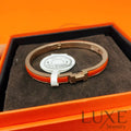 OWATCH™️CLASSIC HM CLIC RED 8MM ENAMEL BRACELET Pink Gold Bracelets