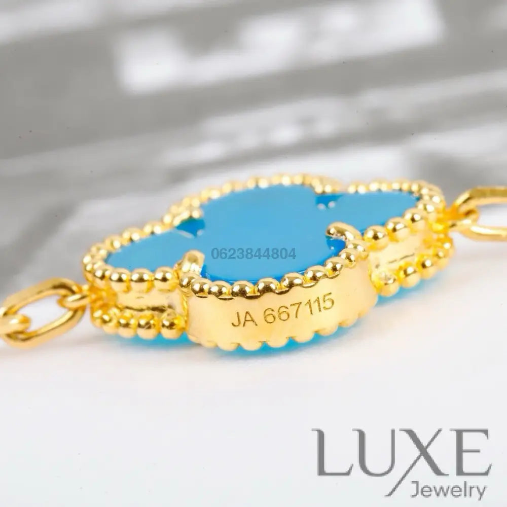 OWATCH™️CLOVER 5 MOTIFS TURQUOISE BRACELET Bracelets