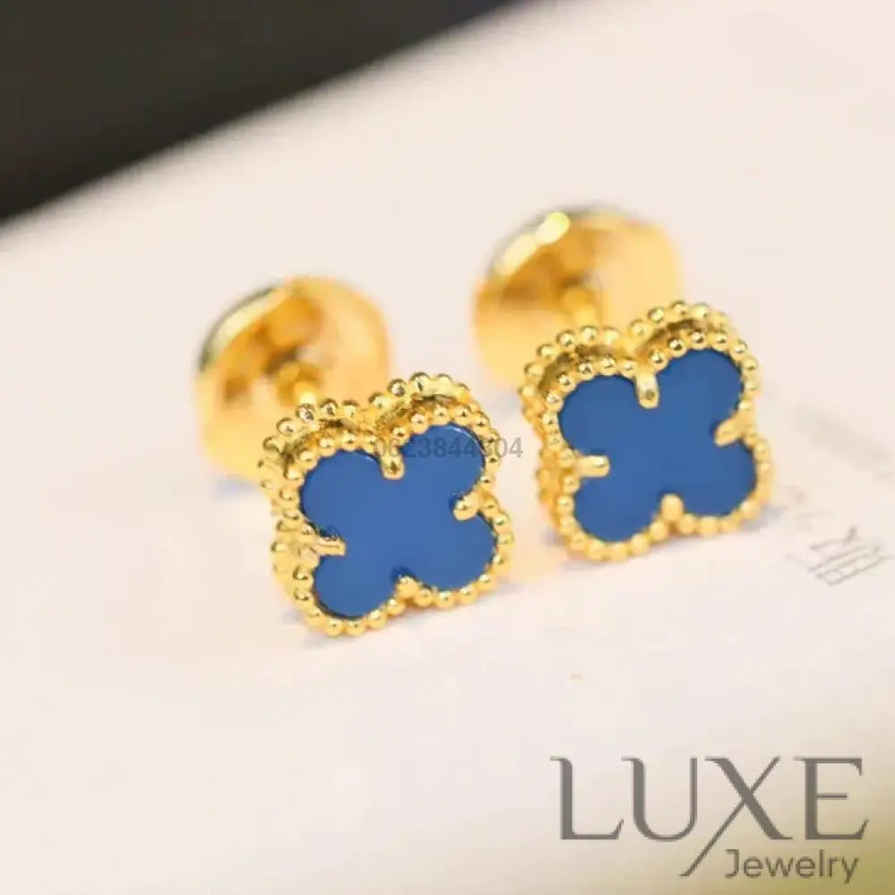 OWATCH™CLOVER MINI 9.5MM TURQUOISE EARRINGS Earrings