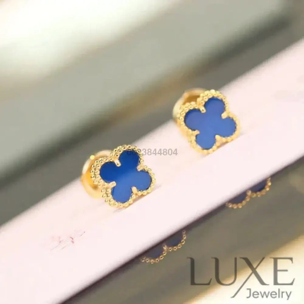 OWATCH™CLOVER MINI 9.5MM TURQUOISE EARRINGS Earrings