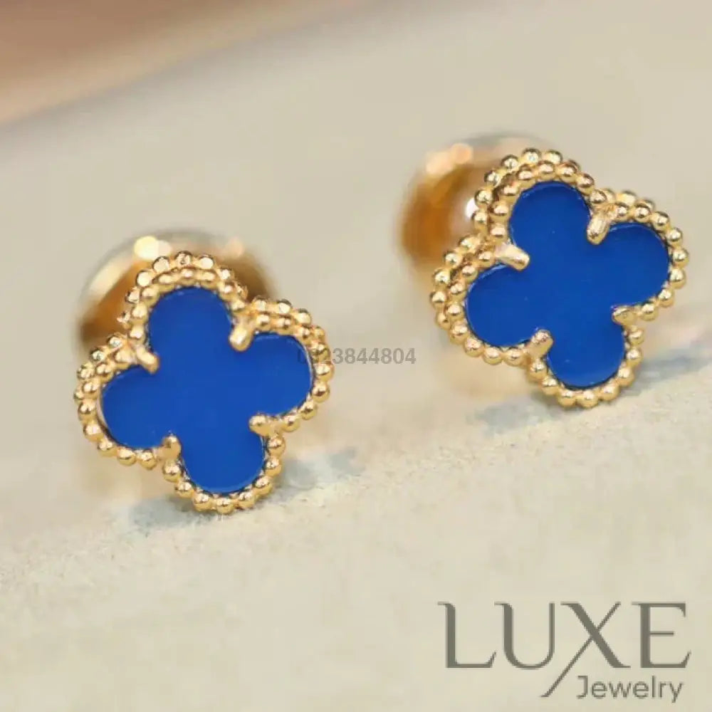 OWATCH™CLOVER MINI 9.5MM TURQUOISE EARRINGS Earrings