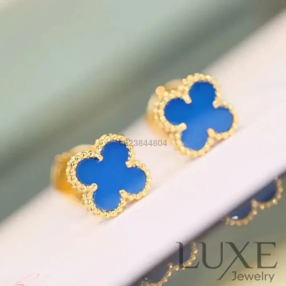 OWATCH™CLOVER MINI 9.5MM TURQUOISE EARRINGS Earrings