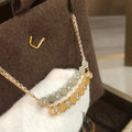 [Owatch™ Collier]BEE LOVE NECKLACE DIAMOND Gold Necklaces
