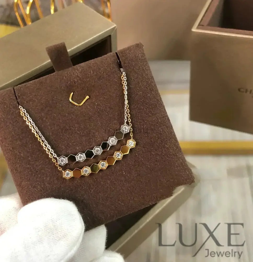 [Owatch™ Collier]BEE LOVE NECKLACE DIAMOND Necklaces
