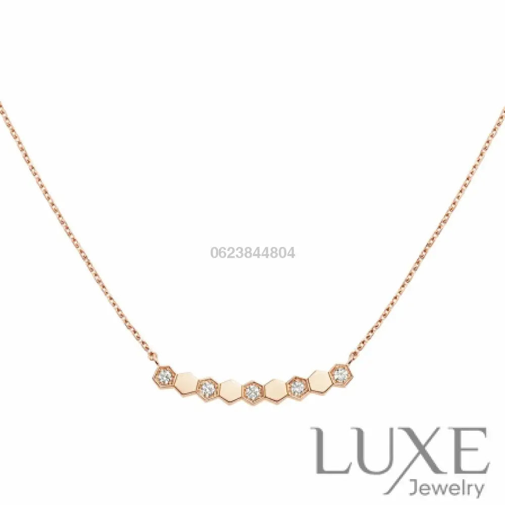 [Owatch™ Collier]BEE MY LOVE DIAMOND NECKLACE Necklaces