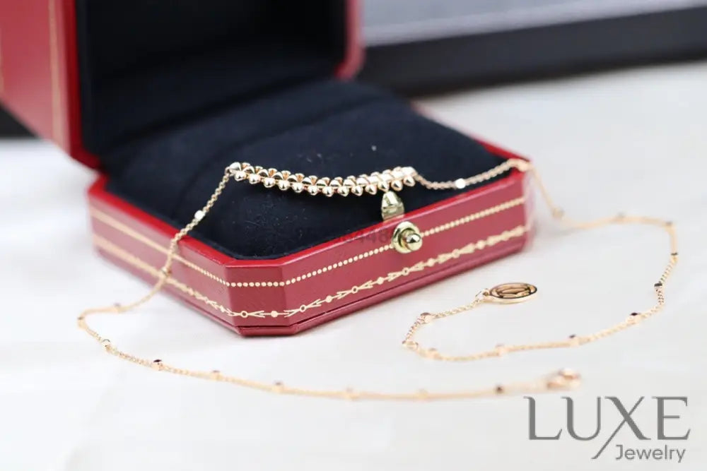 [Owatch™ Collier]CLASH PINK GOLD NECKLACE Necklaces