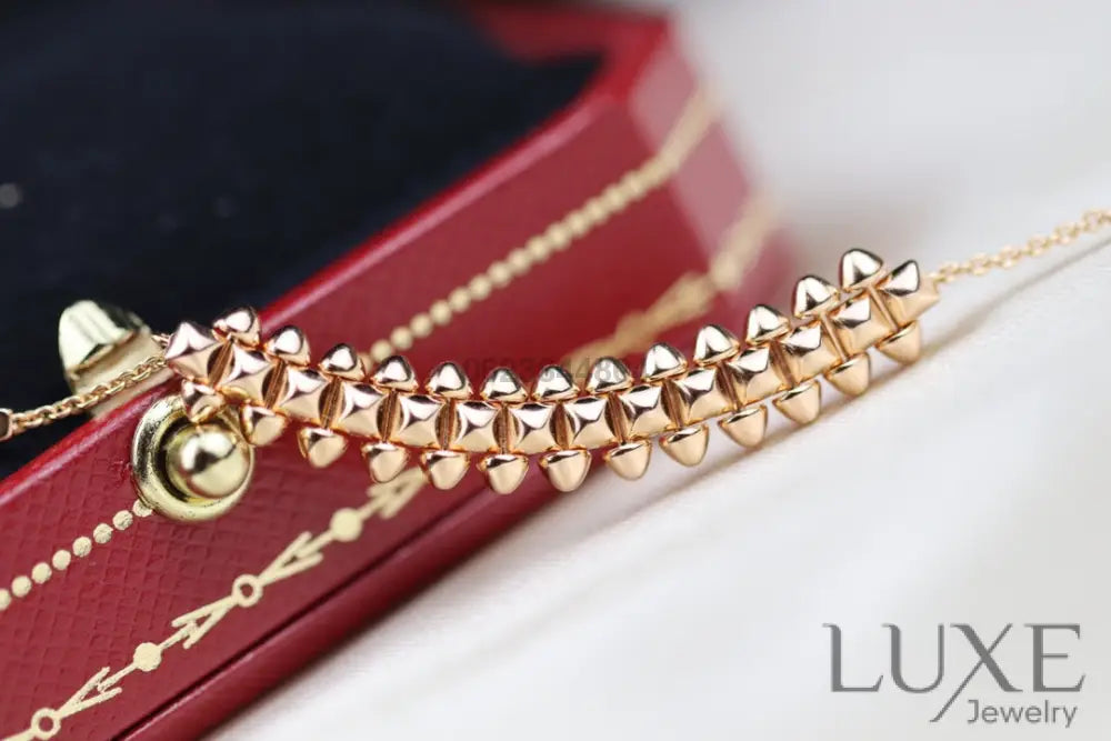 [Owatch™ Collier]CLASH PINK GOLD NECKLACE Necklaces