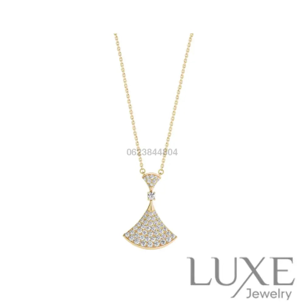 [Owatch™ Collier]DREAM NECKLACE GOLD FULL DIAMOND Gold Necklaces