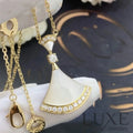 [Owatch™ Collier]DREAM NECKLACE MOP GOLD DIAMOND Gold Necklaces